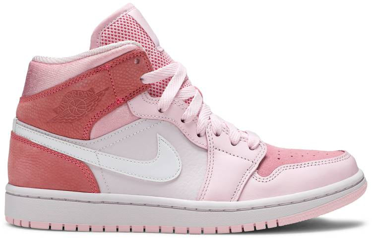 Wmns Air Jordan 1 Mid 'Digital Pink' CW5379-600