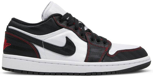 Wmns Air Jordan 1 Low SE Utility 'White Black Red' DD9337-106