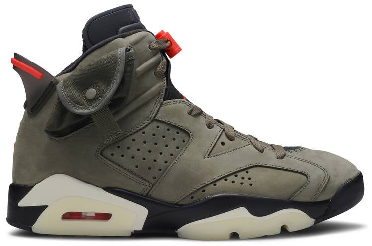 Travis Scott x Air Jordan 6 Retro 'Olive' CN1084-200