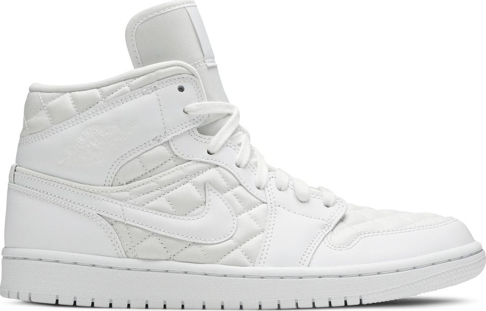 Wmns Air Jordan 1 Mid SE 'White Quilted' DB6078-100